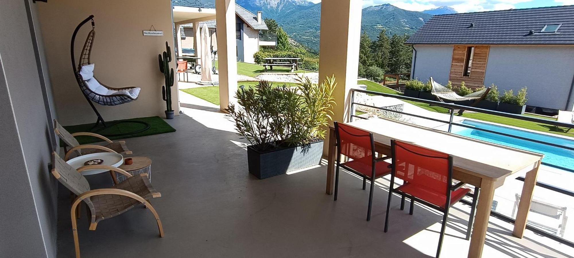 Chambre Vue Lac Av Piscine Prunières Esterno foto